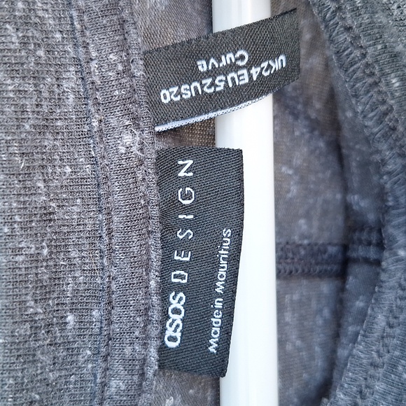 Asos Design Curve Linen Blend Tank Top - Size 20 - Picture 5 of 7